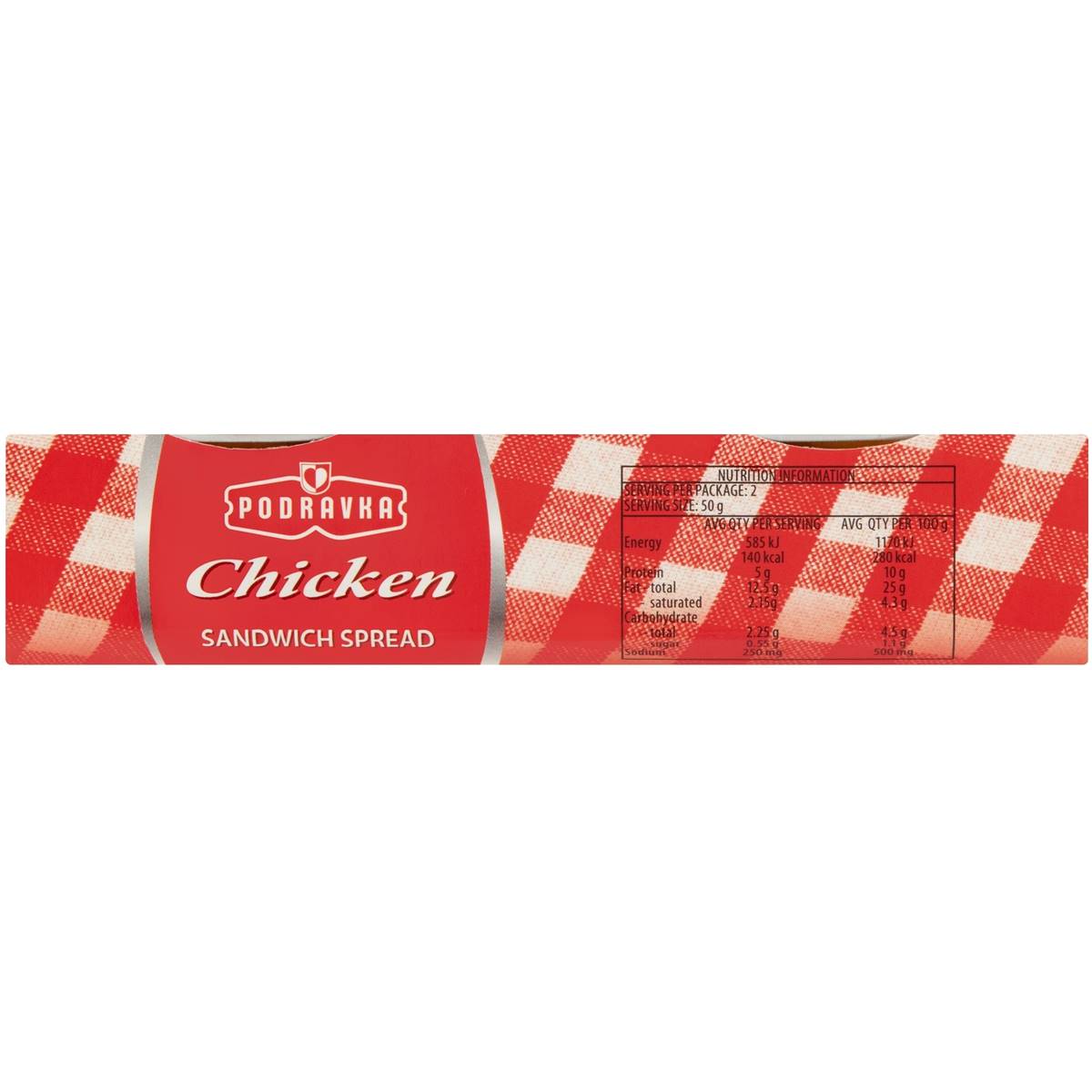 Podravka Sandwich Spread Chicken 100g Woolworths