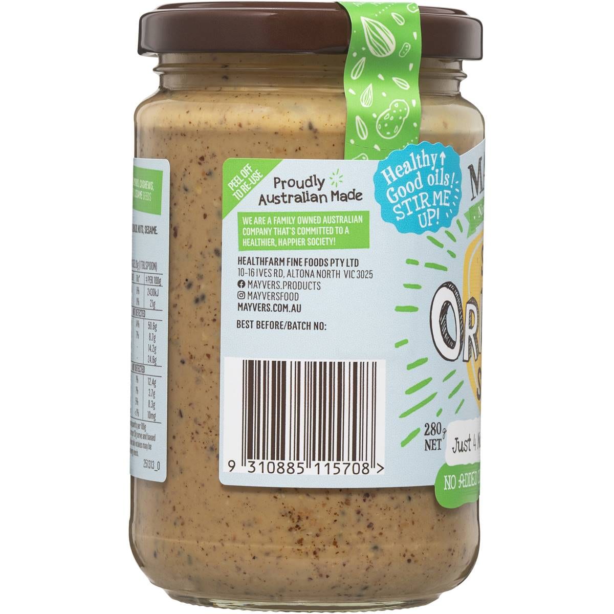 Mayver's Super Spread Original 280g Woolworths