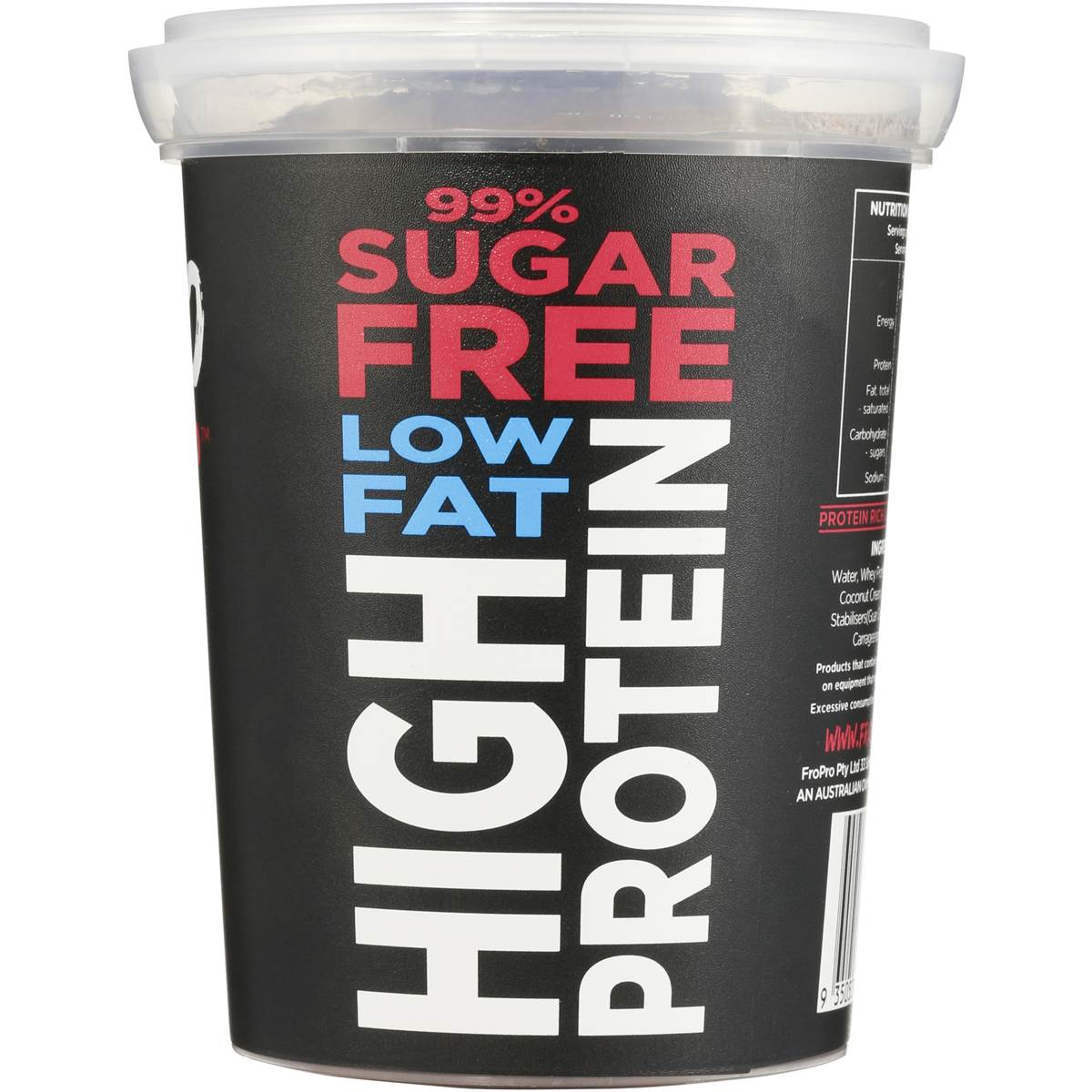 Fro Pro Ice Cream Chocolate 520ml tub Woolworths