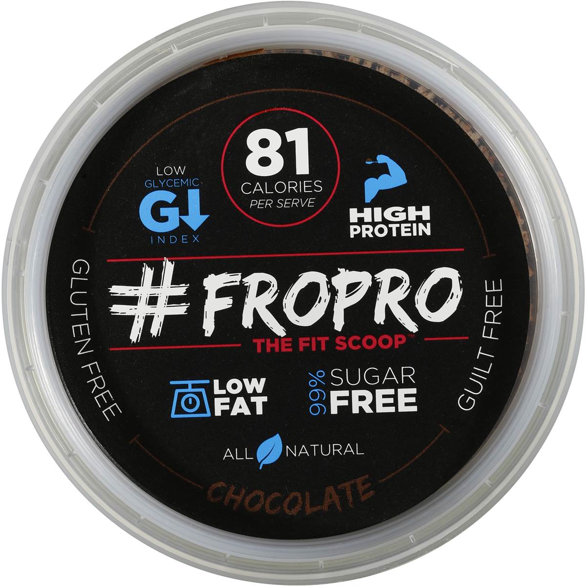 Fro Pro Ice Cream Chocolate 520ml tub Woolworths