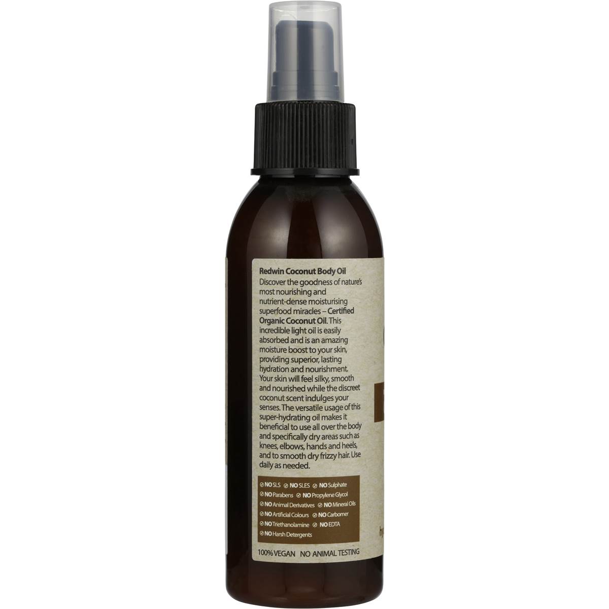 Redwin Coconut Body Oil 125ml Woolworths