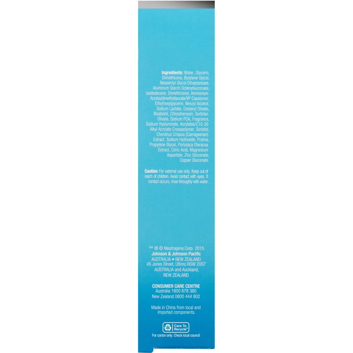 Neutrogena Hydro Boost Serum 30ml Woolworths