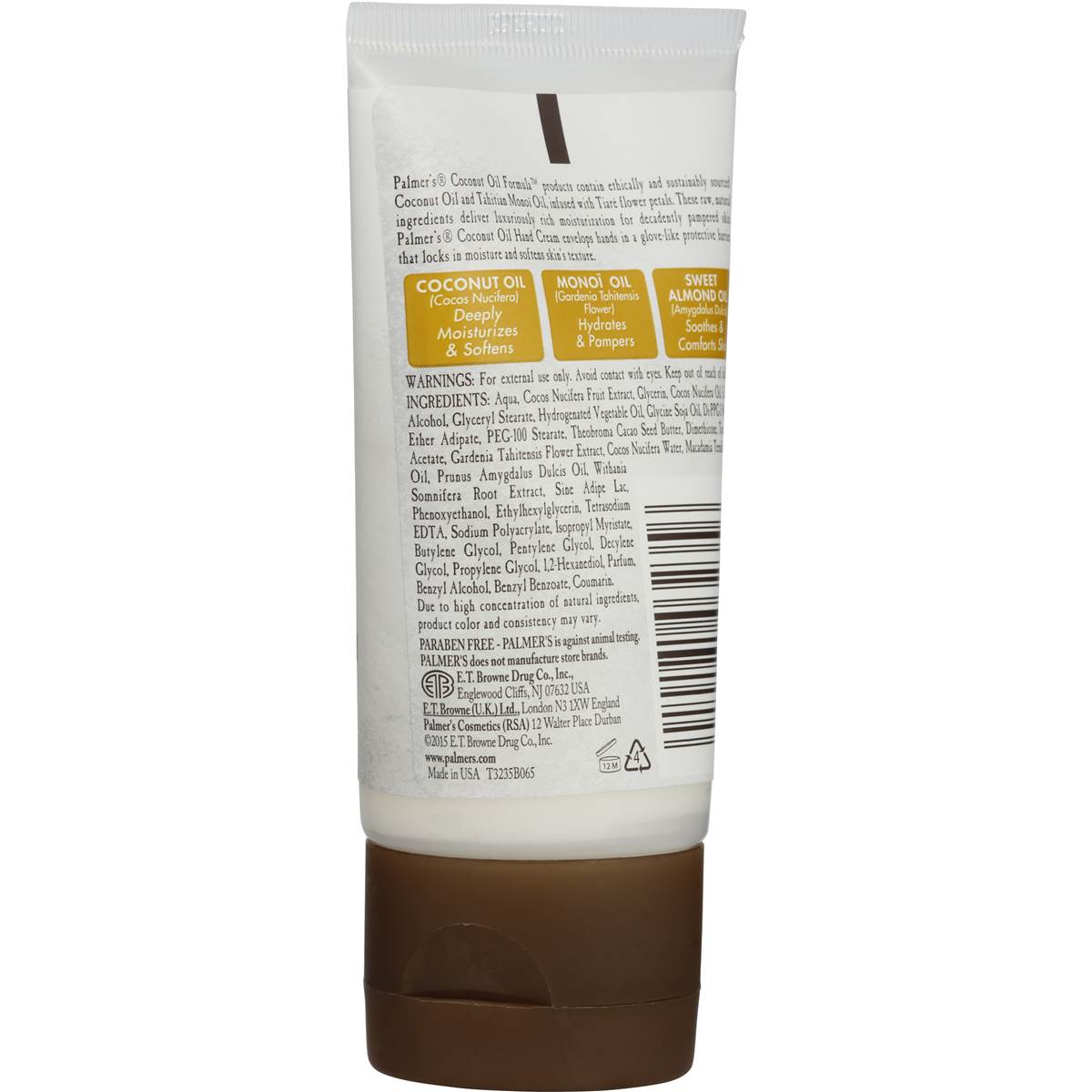 Palmer's Coconut Oil Hand Cream 60g Woolworths