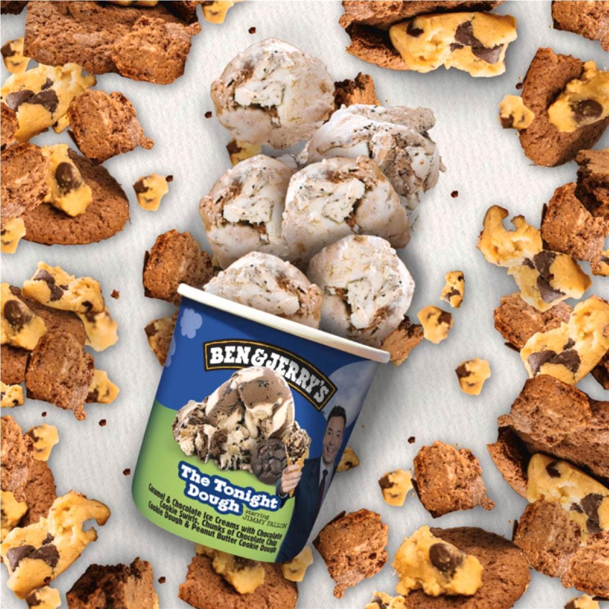 Ben & Jerry’s Ice Cream Tub The Tonight Dough 458 Ml Woolworths