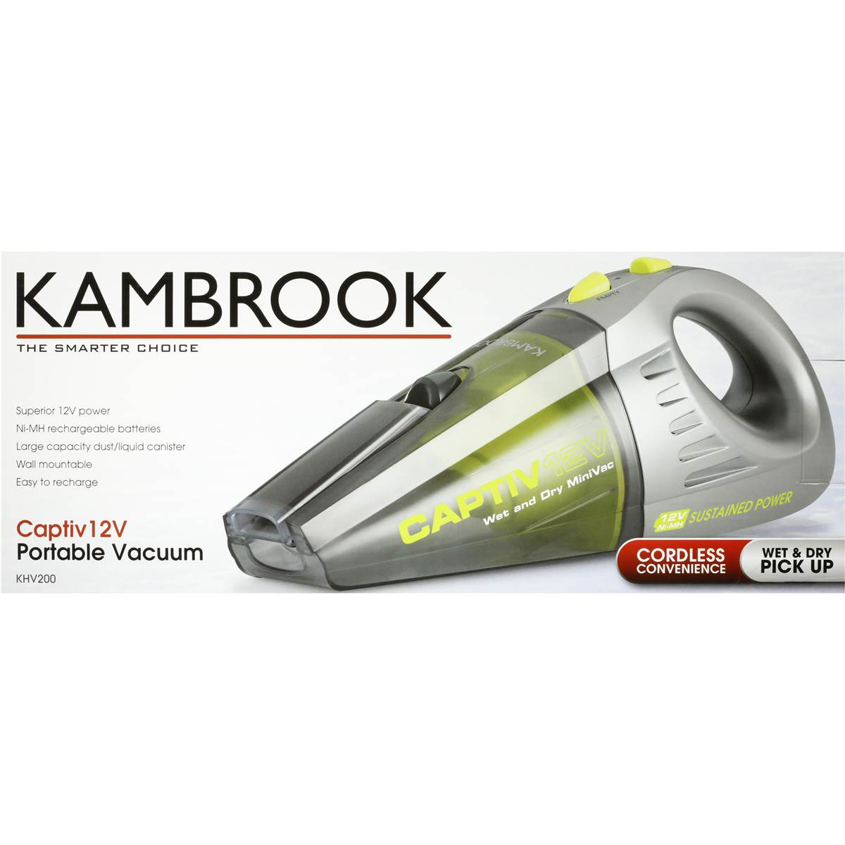 Kambrook Vacuum Cleaner Wet And Dry each Woolworths