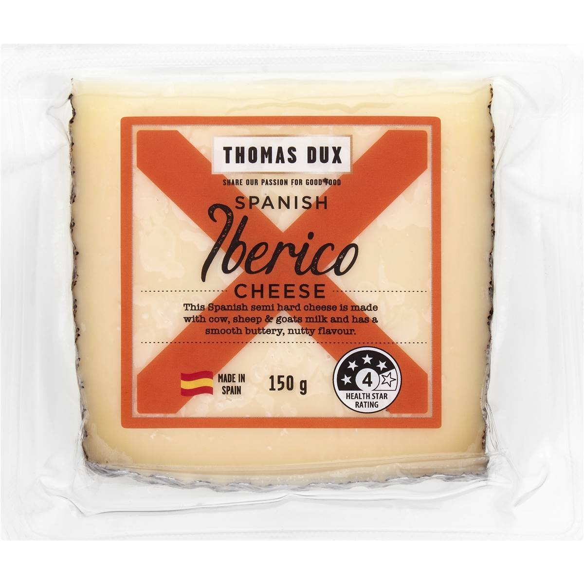 Thomas Dux Spanish Iberico Cheese 150g