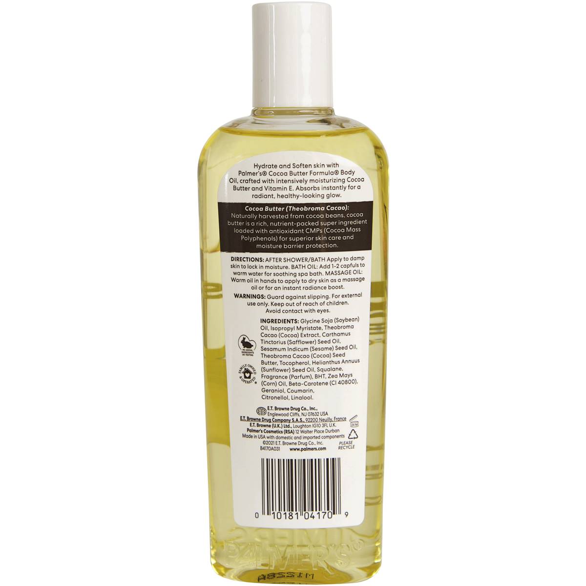 Palmer's Cocoa Butter Formula Moisturising Body Oil 250ml | Woolworths