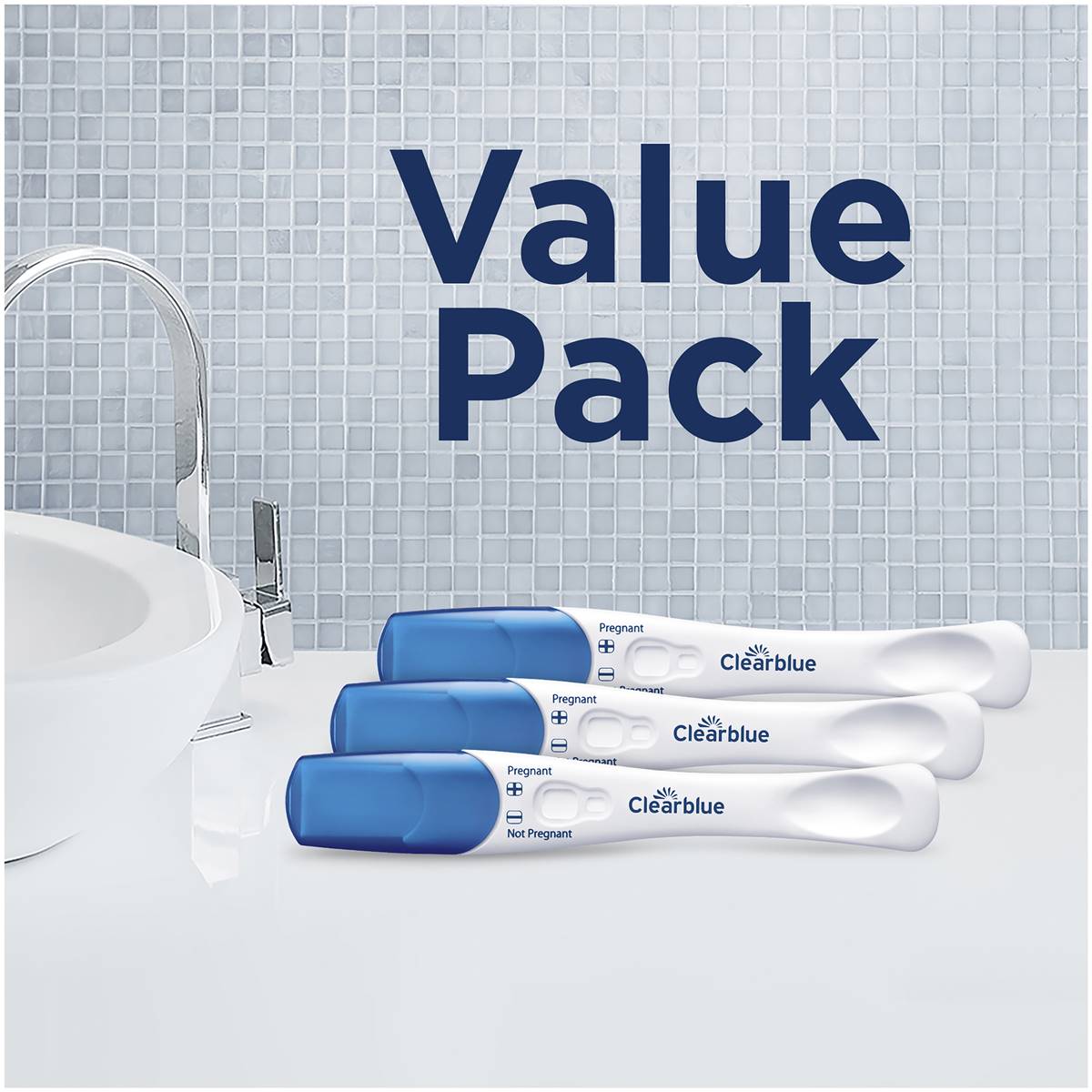 Clearblue Pregnancy Test, Rapid Detection 3 Pack Woolworths