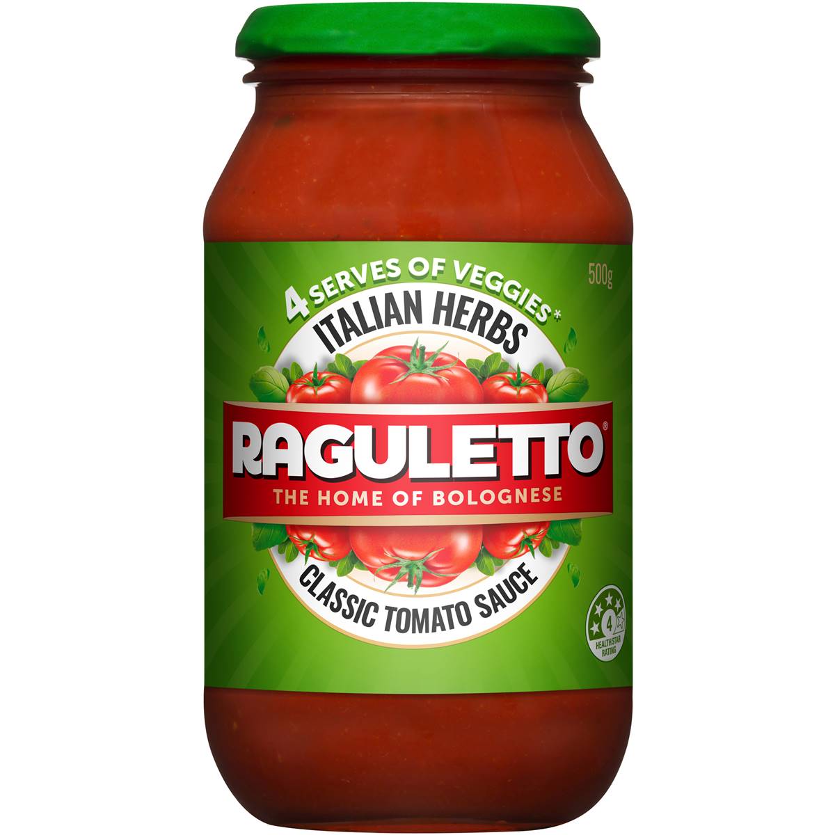 Raguletto Pasta Sauce Italian Herbs 500g Woolworths