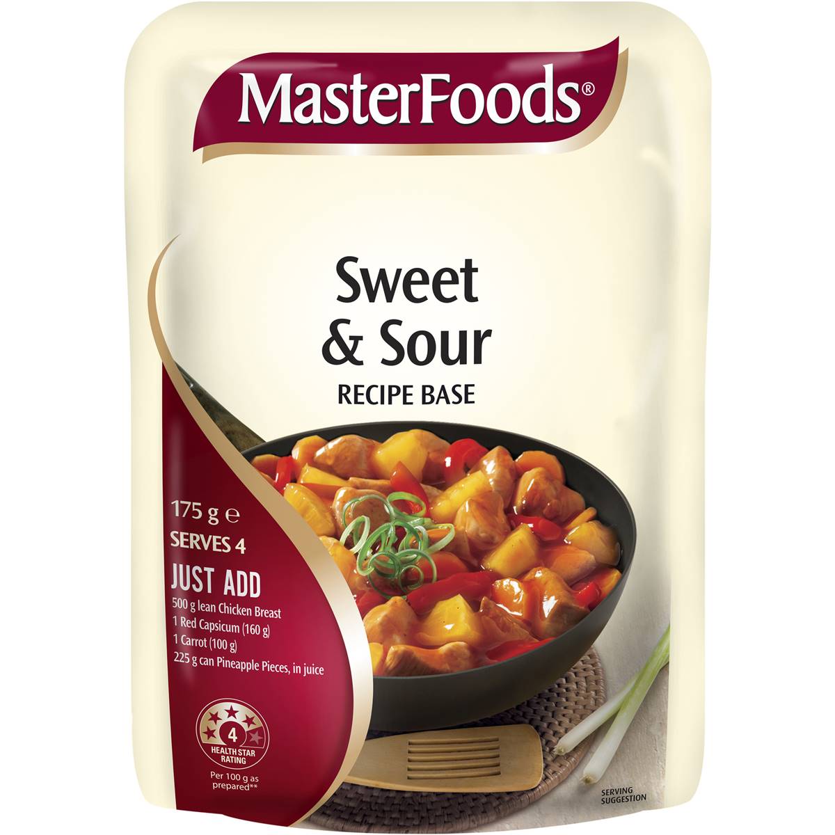 Masterfoods Recipe Base Sweet & Sour 175g Woolworths