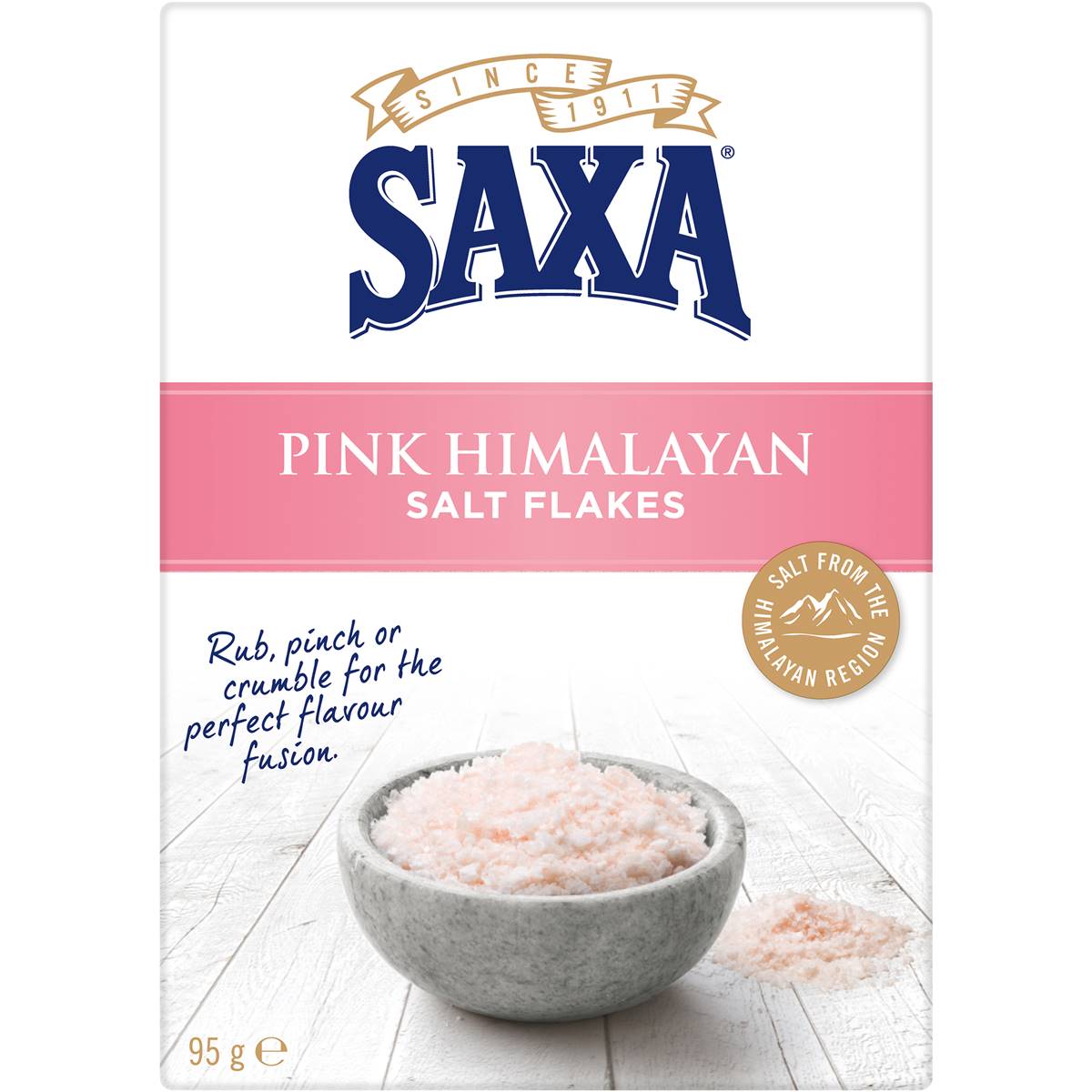 Saxa Pink Himalayan Salt Flakes