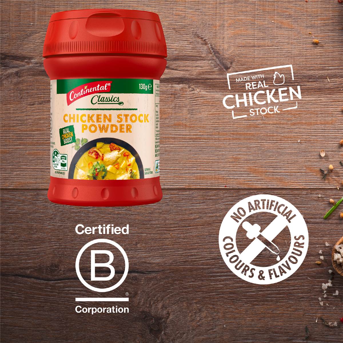 Continental Classics Stock Powder Chicken 130 G Woolworths