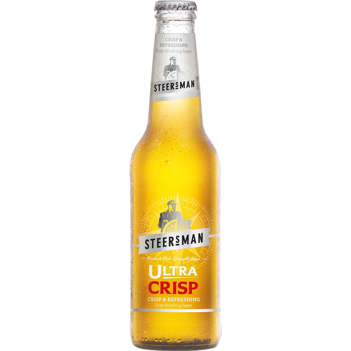 Steersman Ultra Crisp Lager Bottle