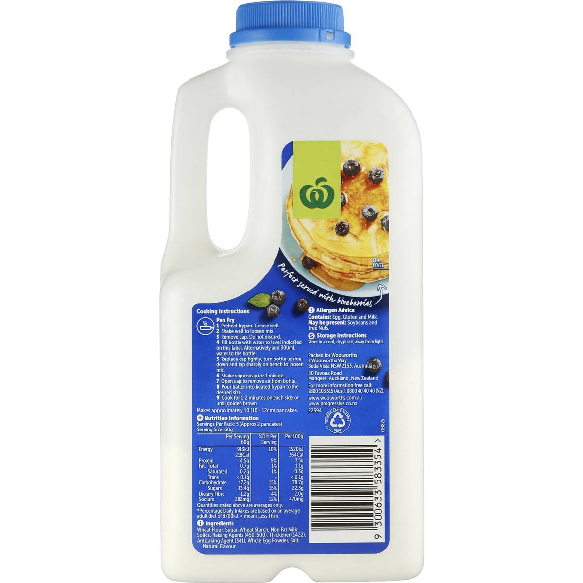 Woolworths Original Pancake Shaker 300g Woolworths