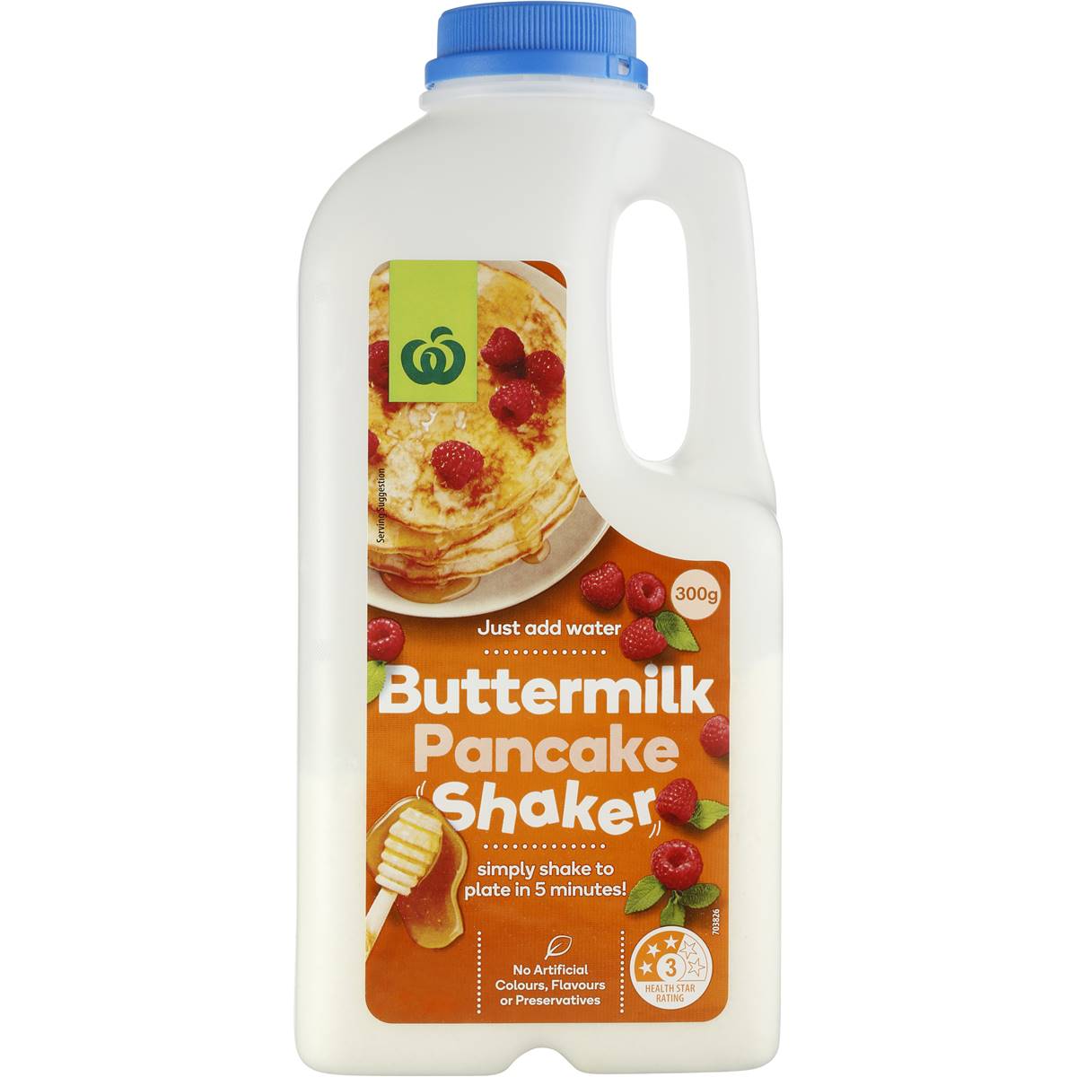 Woolworths Pancake Shaker Buttermilk 300g Woolworths