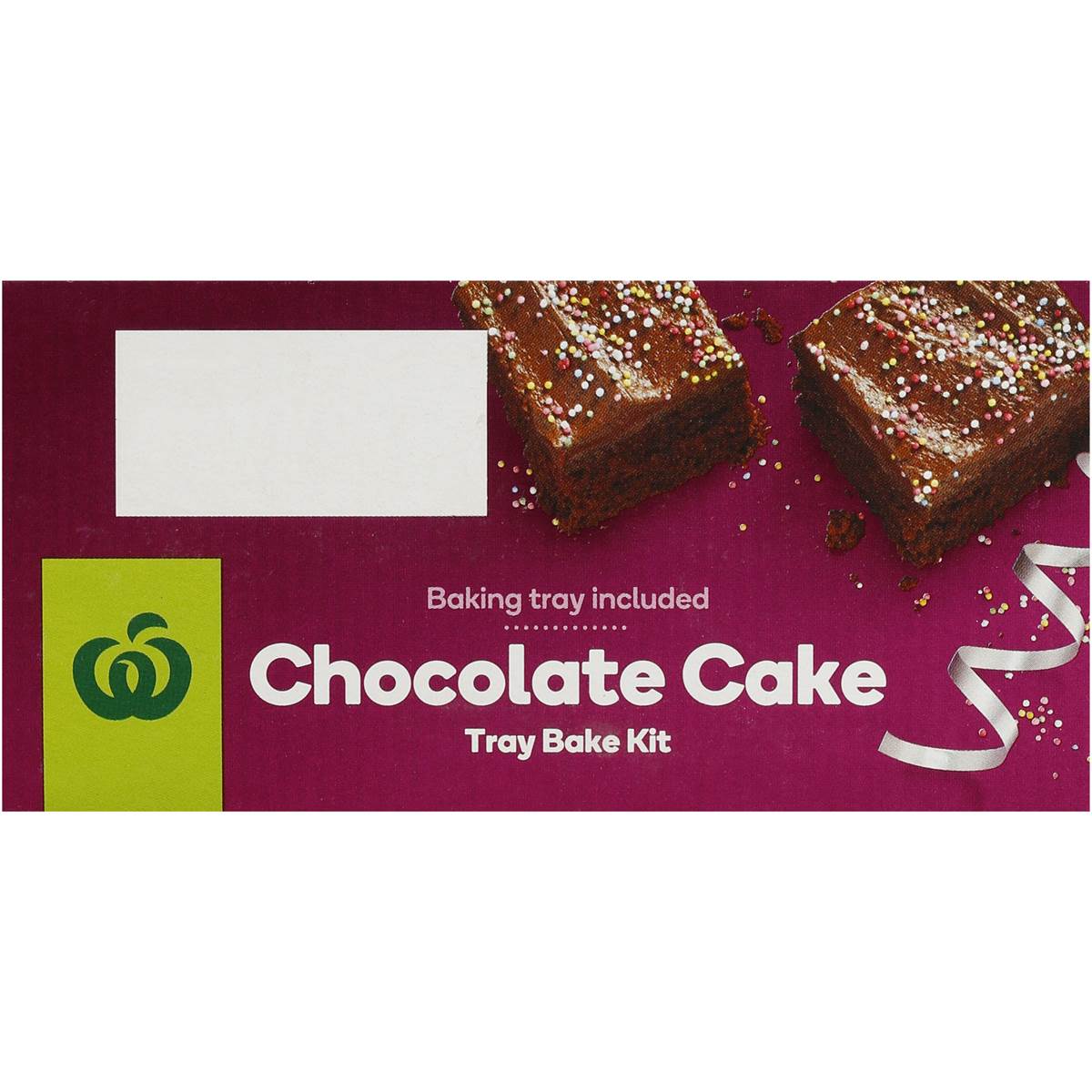 Woolworths Chocolate Cake Tray Bake Kit 535g Woolworths
