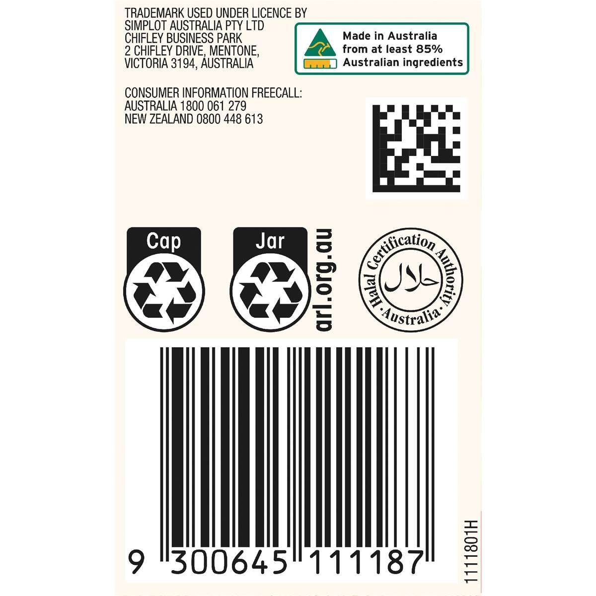 Leggo's Pasta Sauce Bolognese Mushroom 500g Woolworths