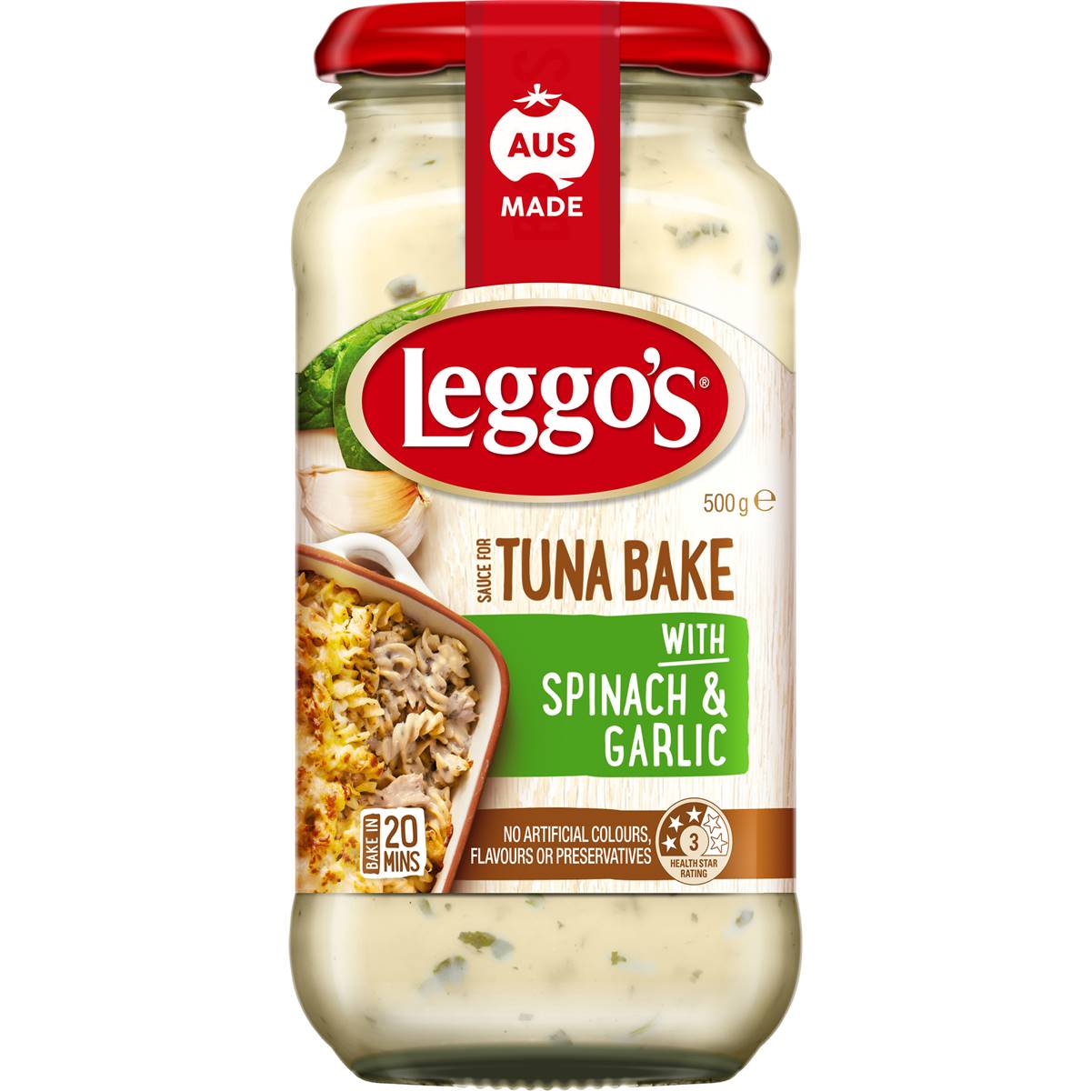 Leggo s Tuna Bake Pasta Sauce 500g Woolworths