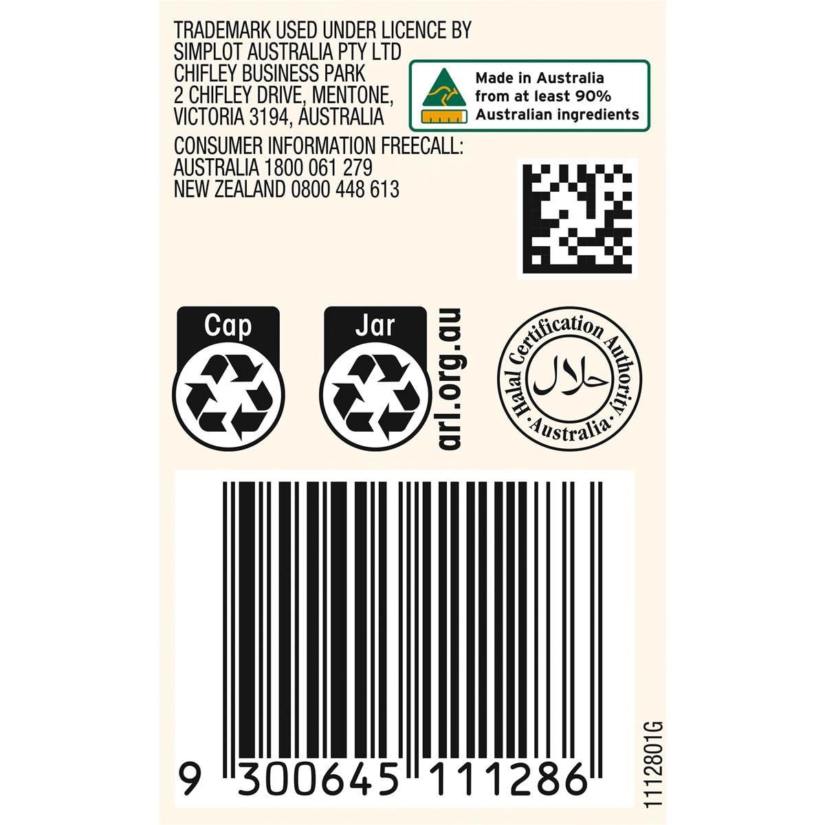 Leggo's Tuna Bake Pasta Sauce 500g Woolworths