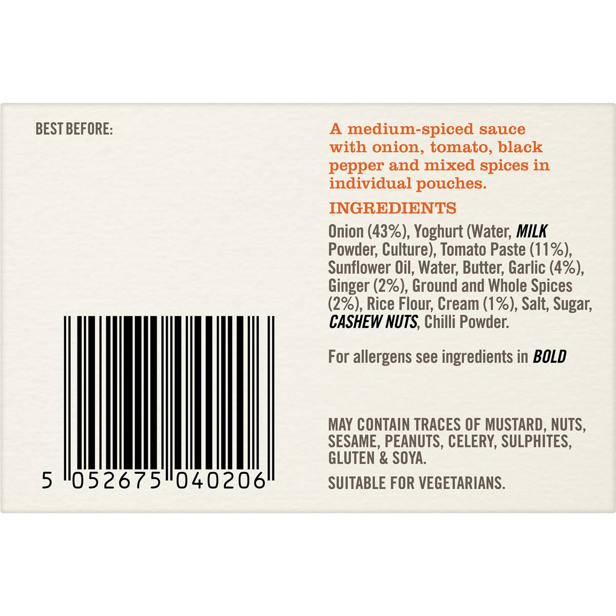The Spice Tailor Original Tikka Masala 300g Woolworths