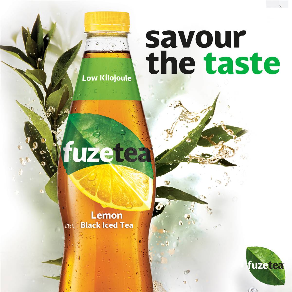 Fuze Tea Ice Tea Lemon 1.25l | Woolworths