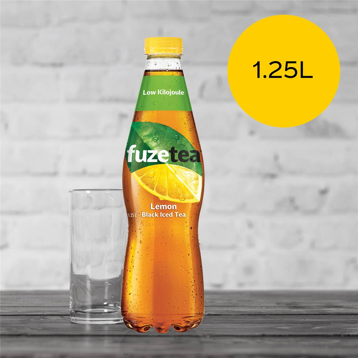 Fuze Tea Ice Tea Lemon 1.25l Woolworths