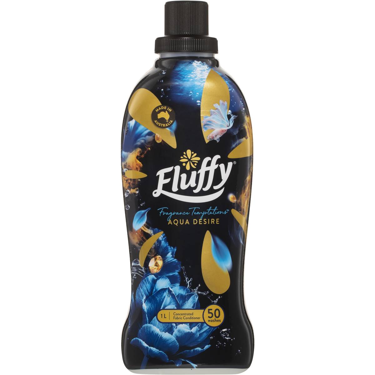 Fluffy Concentrate Fabric Softener Aqua Desire 1l Woolworths