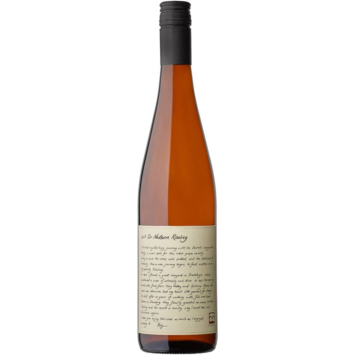 Lethbridge Dr Nadeson Riesling
