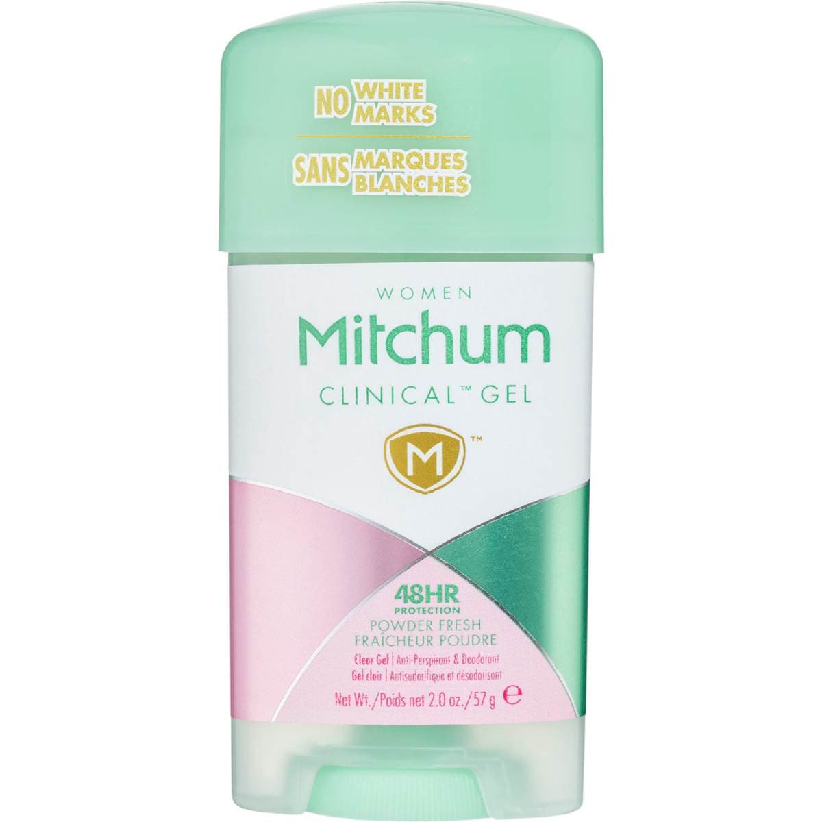 Mitchum Clinical Gel 48h Powder Fresh Antiperspirant & Deodorant 57g
