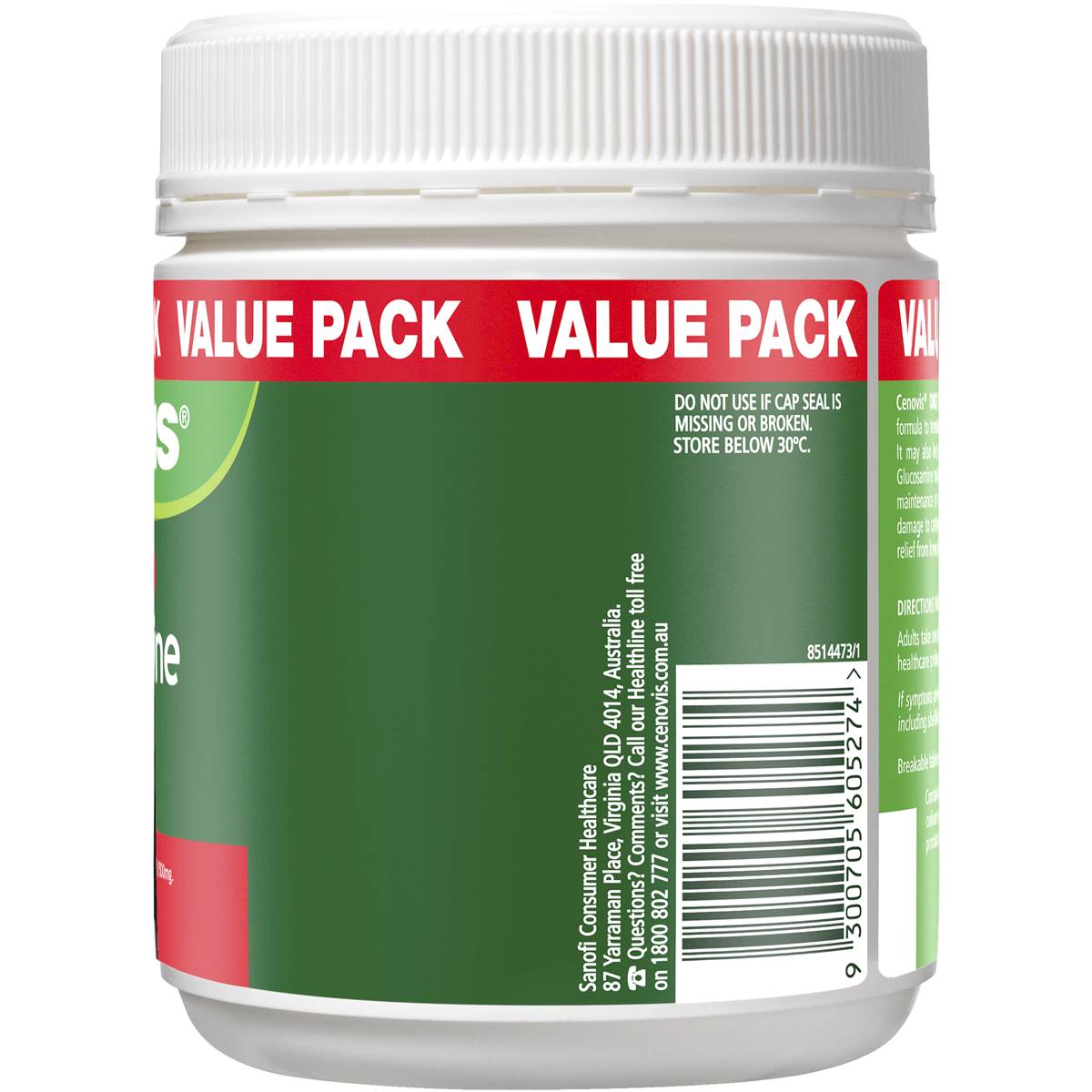 Cenovis Glucosamine 1500mg 200 Tablets Woolworths