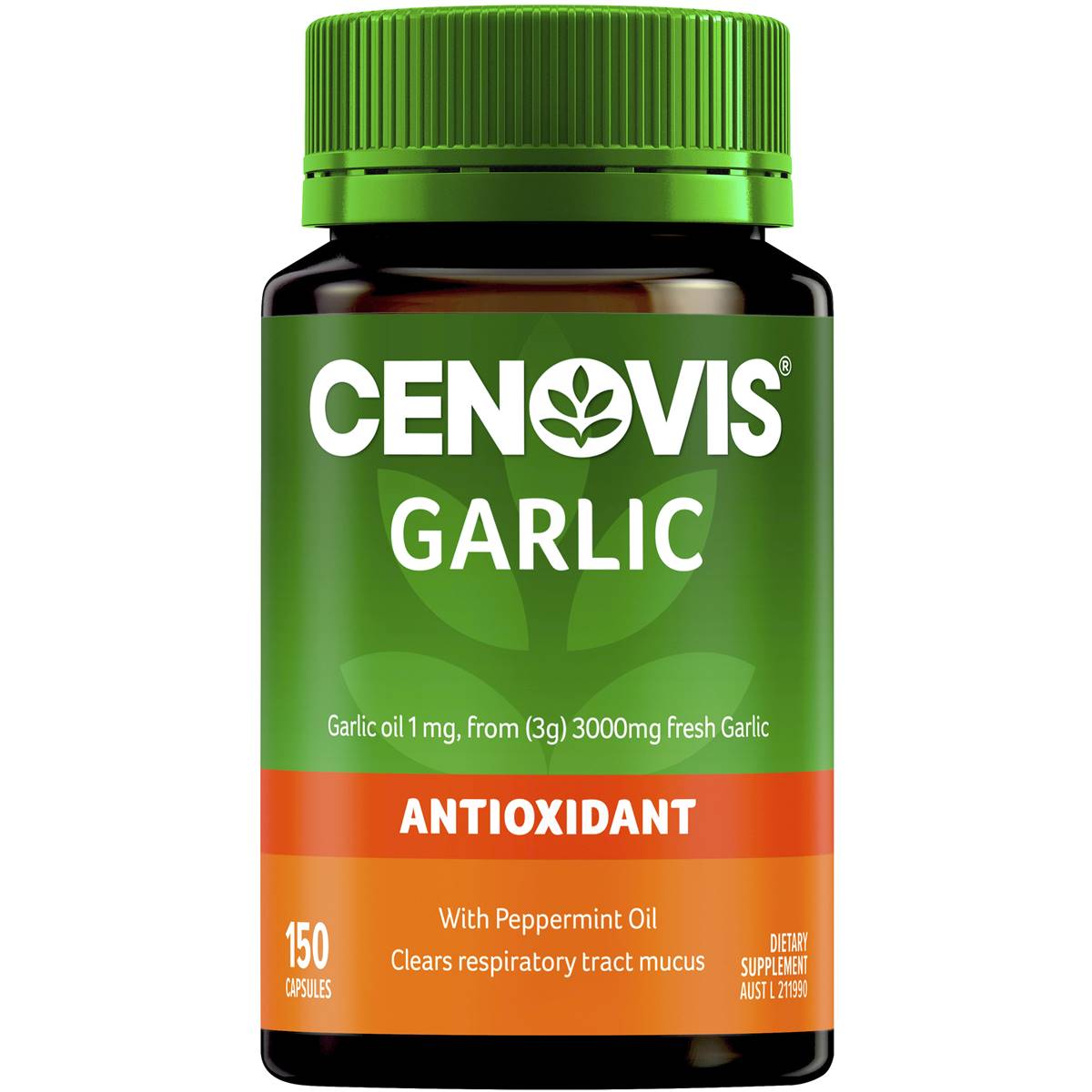 Cenovis Garlic Cold & Immunity Low Odour
