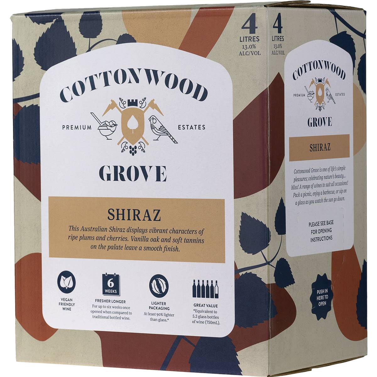 Cottonwood Grove Shiraz Cask 4L
