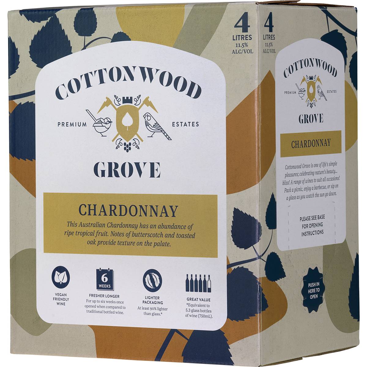 Cottonwood Grove Chardonnay Cask 4L