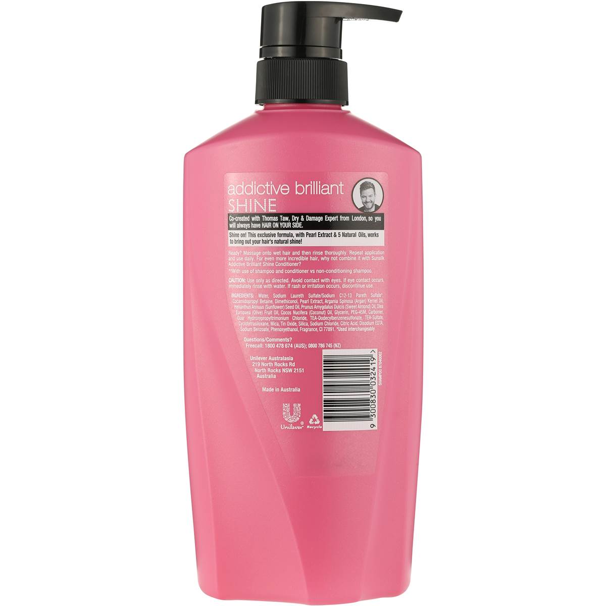 Sunsilk Shampoo Addictive Brilliant Shine 700ml | Woolworths