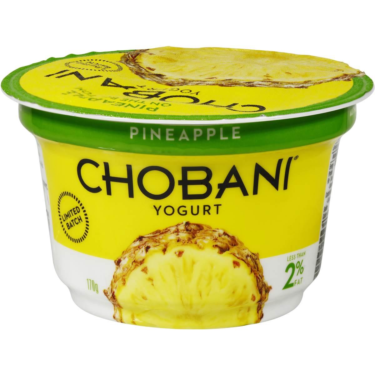 Chobani Yoghurt Pineapple 170g Woolworths