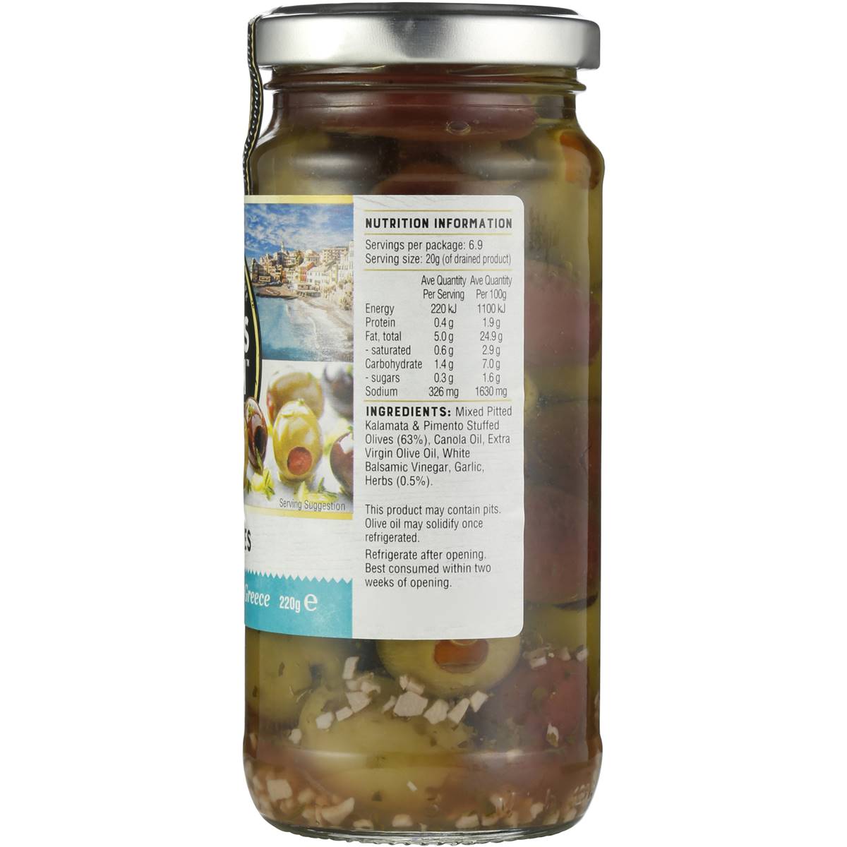 Always Fresh Mixed Olives 220g Woolworths