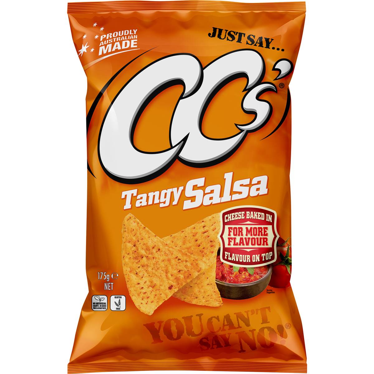 Cc's Corn Chips Tangy Salsa 175g Woolworths