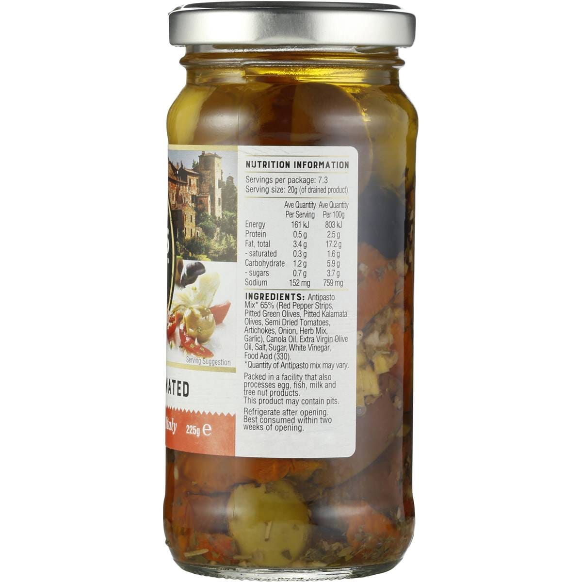 Always Fresh Antipasto Marinted 225g Woolworths