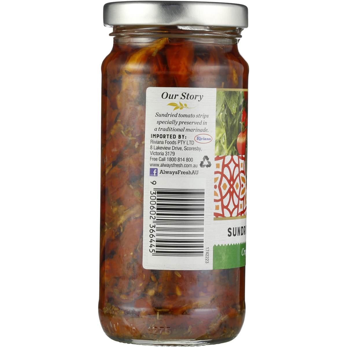 Always Fresh Sundried Tomatoes Strips 220g Woolworths