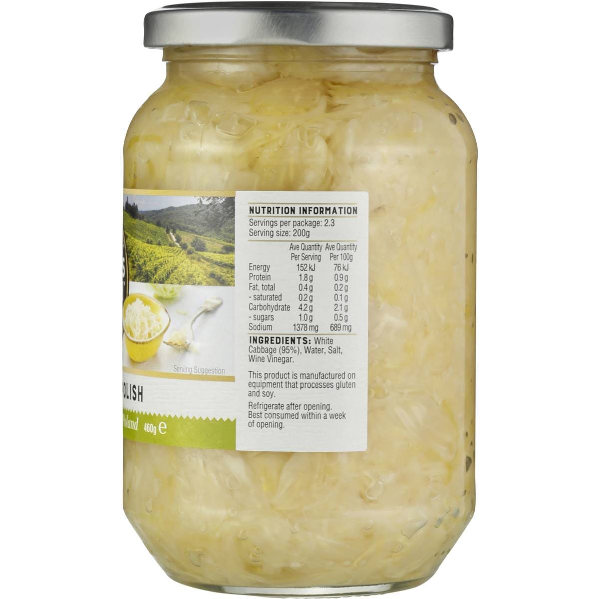 Always Fresh Traditional Sauerkraut 460g Woolworths