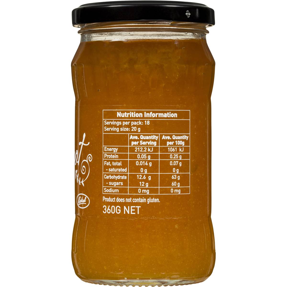 Eskal Apricot Jam 360g Woolworths