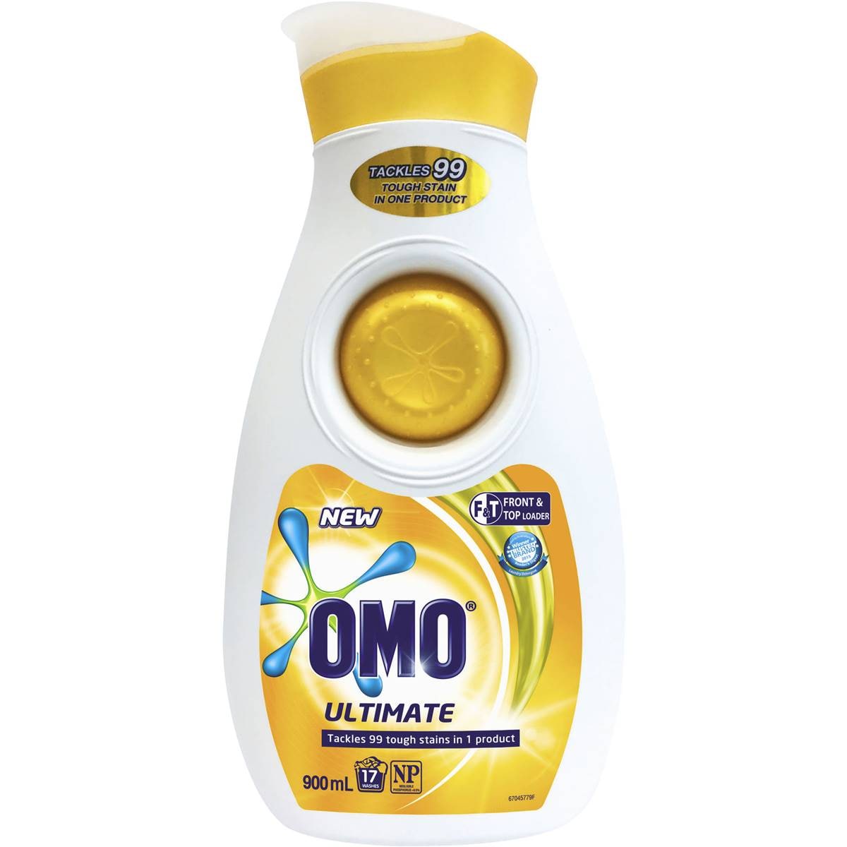 Omo Ultimate Laundry Liquid Detergent Front & Top Loader 900ml Woolworths