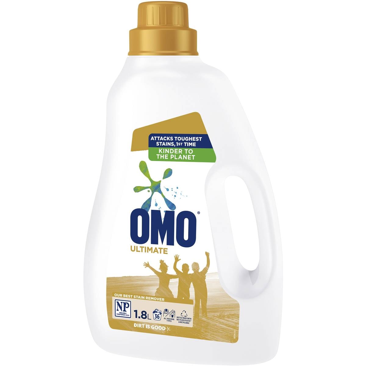 Omo Ultimate Laundry Liquid Detergent Front & Top Loader 1.8l Woolworths