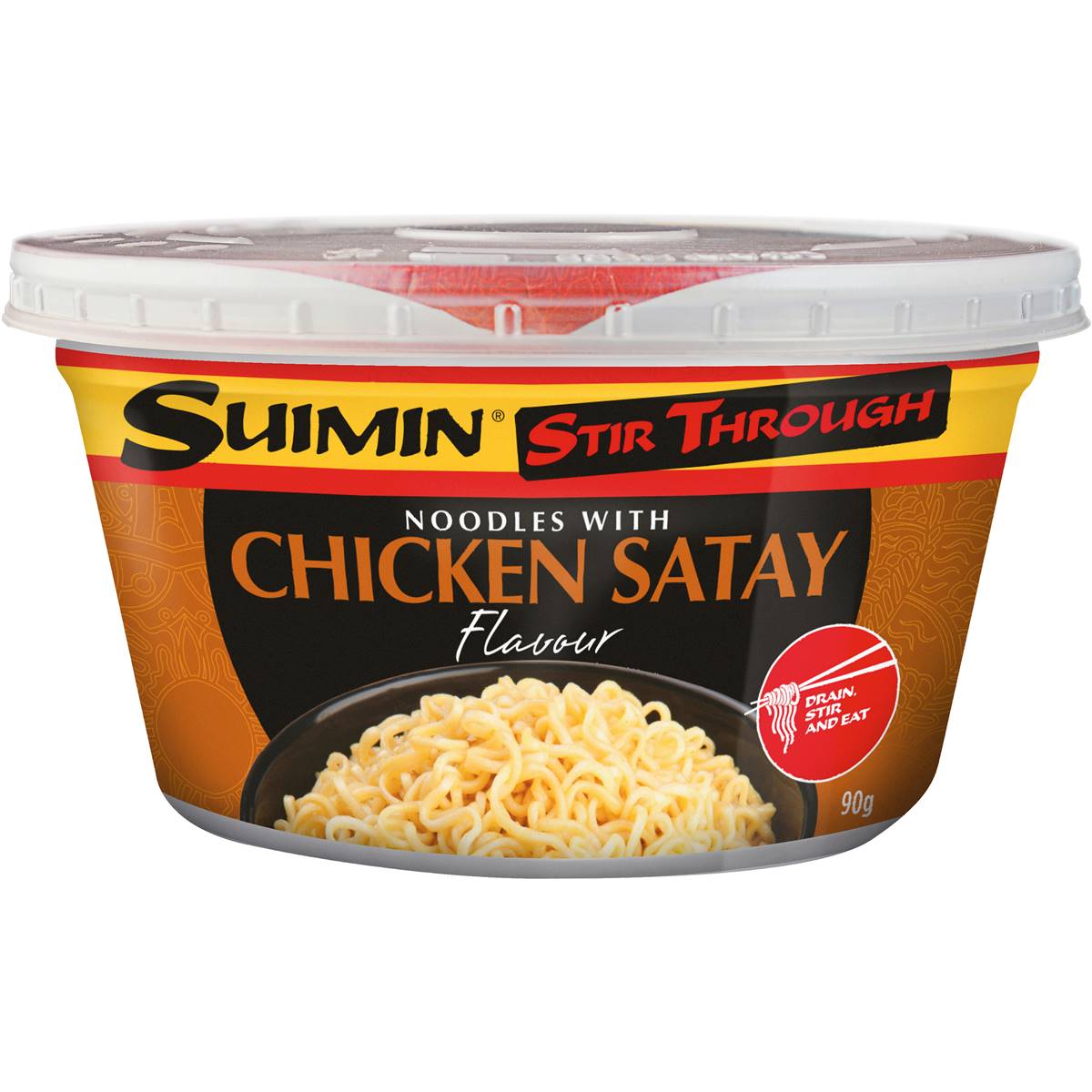 Suimin Noodle Bowl Chicken Satay 90g Woolworths