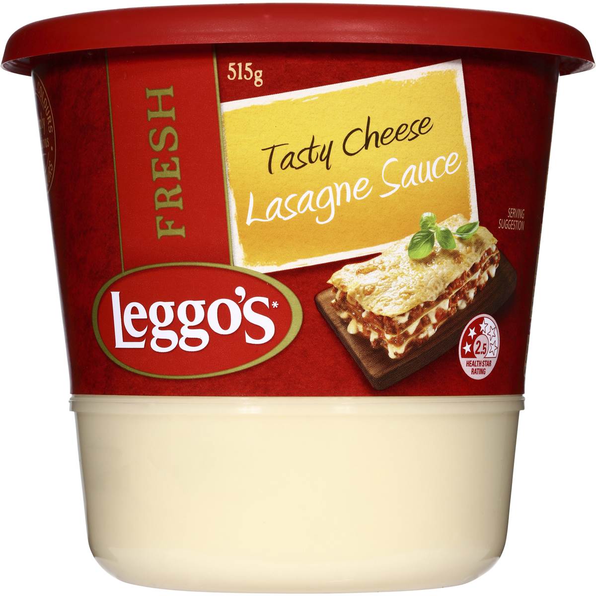 Leggo's Lasagne Sauce Tasty Cheese 515g Woolworths