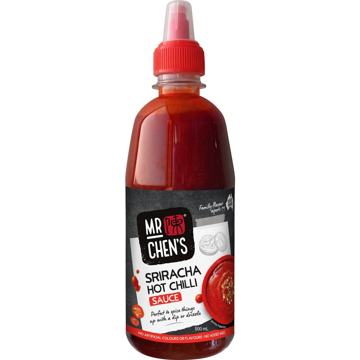 Mr Chen's Sriracha Hot Chilli Sauce 500ml Woolworths