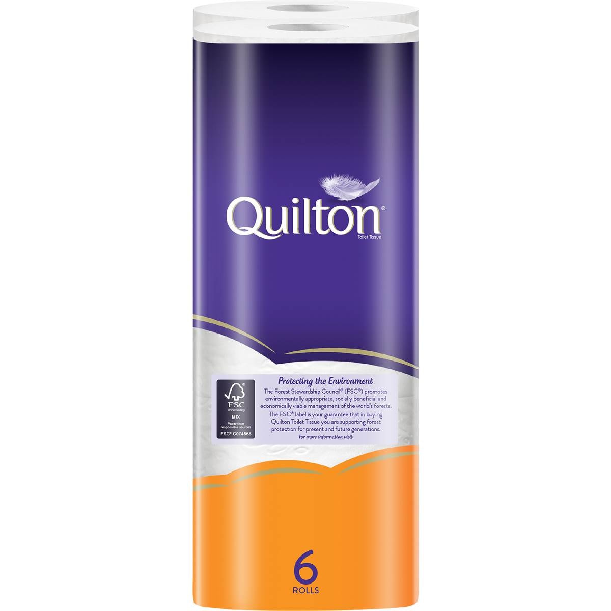 Quilton Toilet Paper Triple Length 3ply 540 Sheets 6pk Woolworths