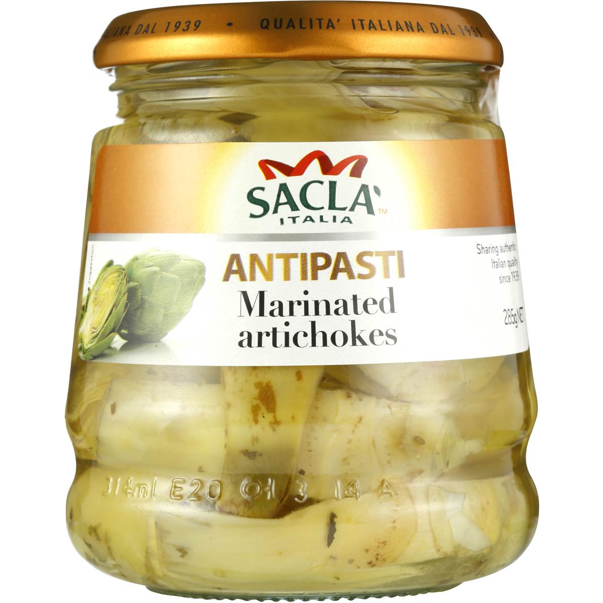 Sacla Artichokes 285g Woolworths
