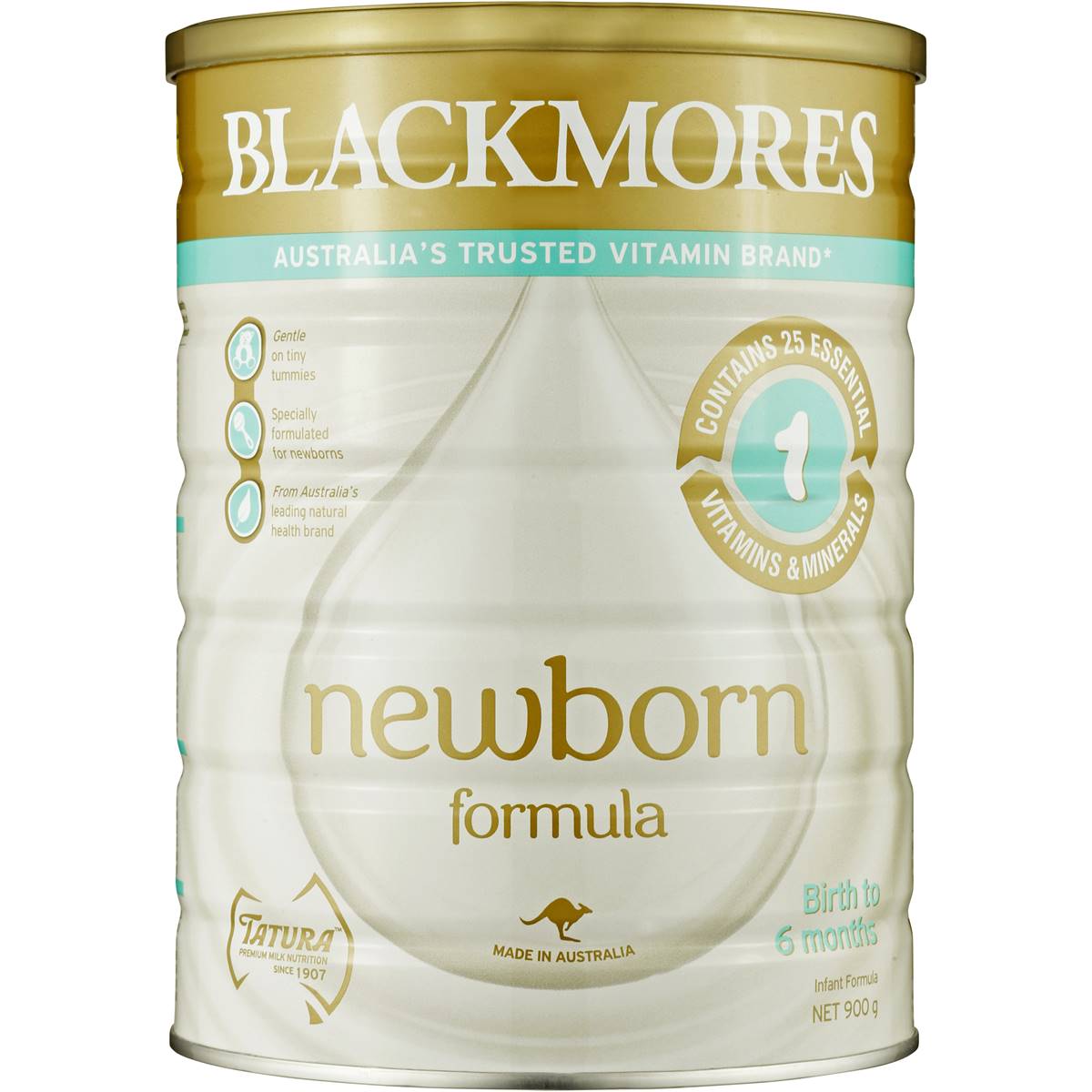 Blackmores Newborn Formula Stage 1 0-6 Months 900g | Woolworths