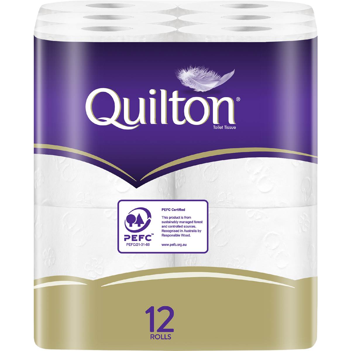 Quilton Gold Toilet Paper 12pk Woolworths